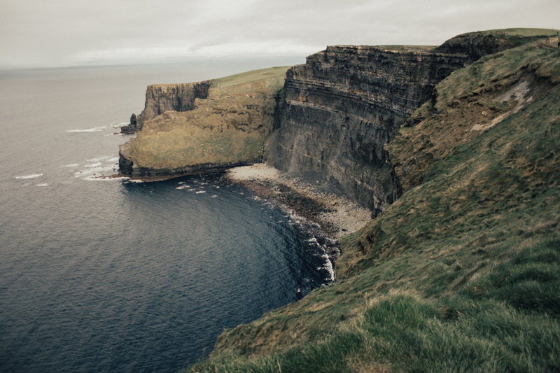 outdoors, beauty in nature, beach, wild, exploring, cliff, cliffs of moher, way, landscape, tranquility, water, ireland, tranquil scene