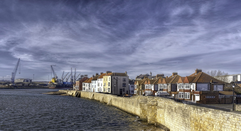 Hartlepool, Town Wall, Headland, 1080P