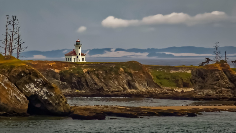 oregon lighthouses, water, scenics - nature, building exterior, guidance, no people, land, 5K, lighthouse, built structure, nature, rock - object, architecture
