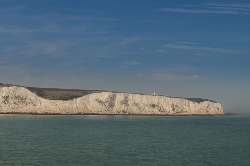 mountain, land, 4K, scenics - nature, great britain, water, nature, idyllic, beauty in nature, tranquility, non-urban scene, rock, dover, sky, outdoors