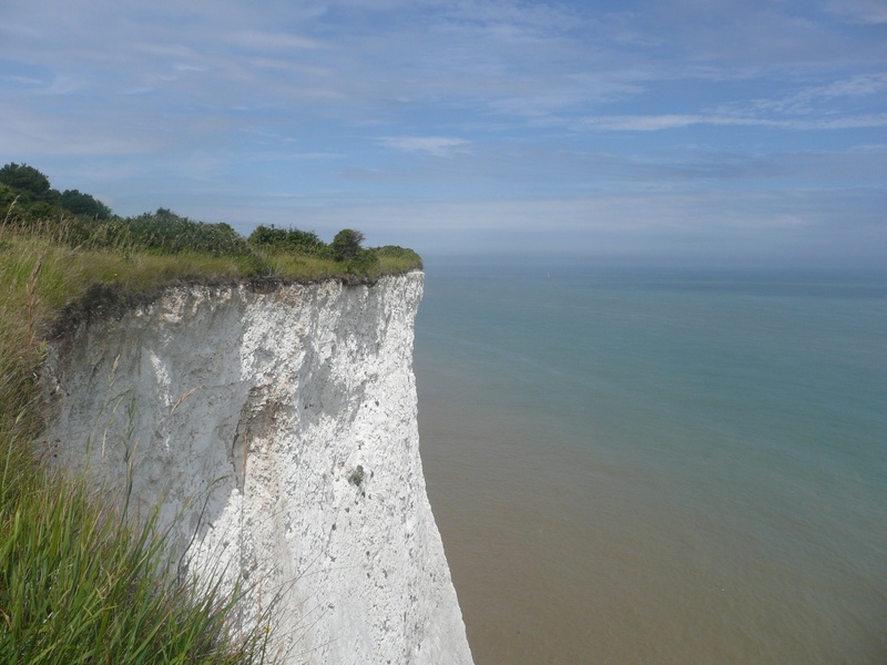 nature, water, body, day, rock, scenics - nature, cloud - sky, white cliffs, daytime, sea, horizon over water, idyllic, outdoors, united kingdom, near
