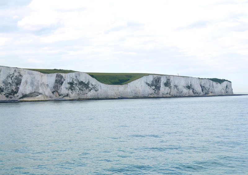 water, rock, scenics - nature, white kliff, Sea, white cliffs, cloud - sky, rock - object, no people, non-urban scene, 4K, day, Dover, beauty in nature