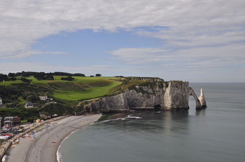 nature, beauty in nature, sea, non-urban scene, no people, building exterior, 2K, outdoors, tranquility, day, cliff, tranquil scene, sky, cloud - sky