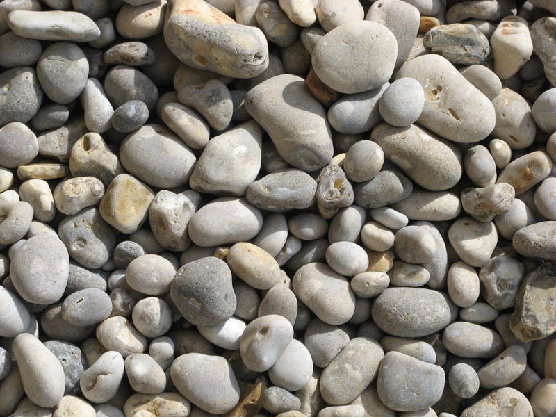 solid, pebble, beach, pattern, still life, no people, full frame, stone - object, rock - object, abundance, Etretat, high angle view, large group of objects
