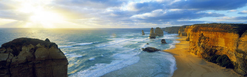4K, Clouds, Port, Twelve, Park, Sea, National, Australia, Apostles, Victoria, Campbell
