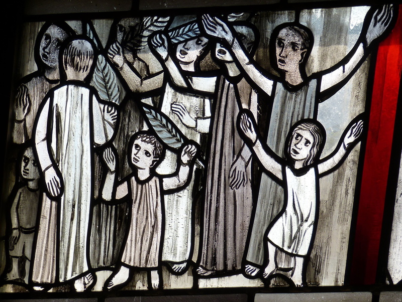 full frame, close-up, reception, glass, spirituality, transfer print, passion, male likeness, faith, enthusiasm, belief, mural, suffering, stained glass