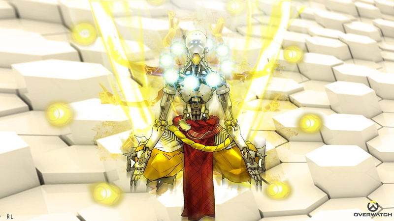 indoors, flower, Zenyatta (Overwatch), celebration, christmas decoration, still life, no people, Overwatch, decoration, Zenyatta, art and craft