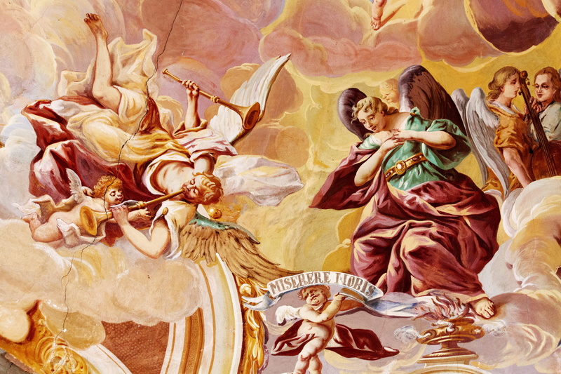 belief, 5K, female likeness, the past, human representation, art and craft, faith, craft, restoration, spirituality, creativity, chapel, painted image