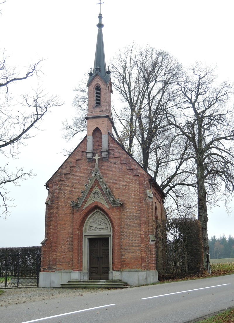 belief, house of prayer, nature, chapel, building, spire, calvary chapel st ulrich, hill, spirituality, 4K, tree, day, christian, church, outdoors, building exterior