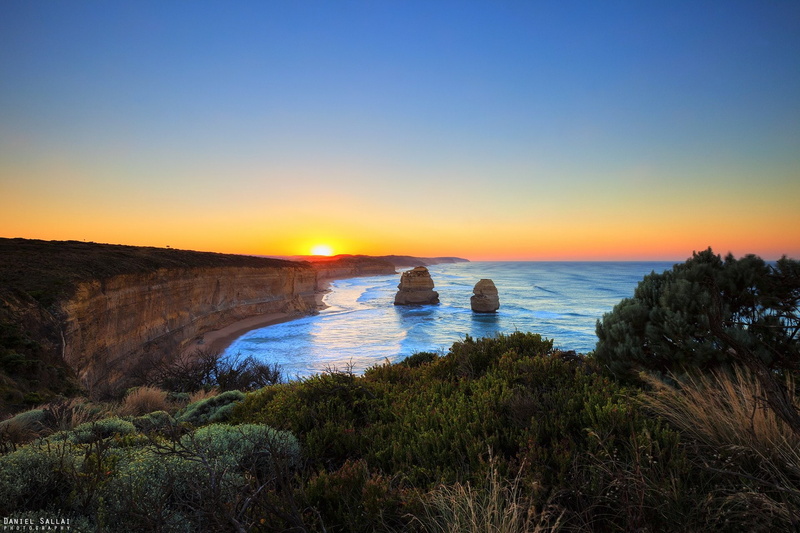 Cliff, Sea, 1080P, Australia, Earth, Rock, Horizon, Ocean, The Twelve Apostles, Coastline