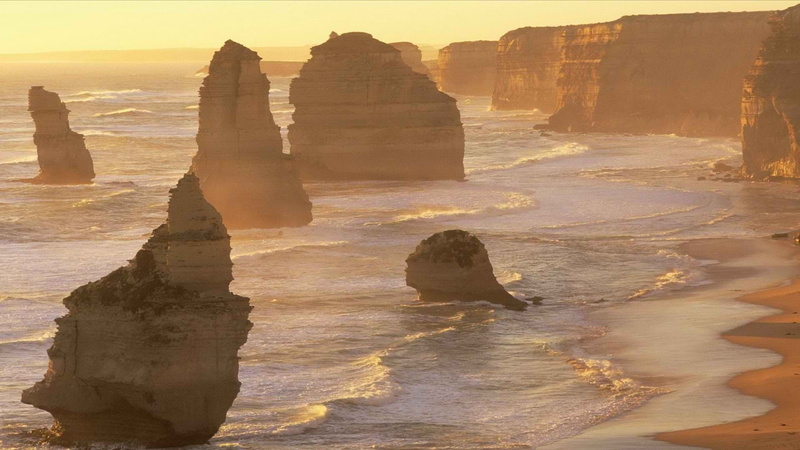 victoria, port, park, campbell, australia, national, 1080P