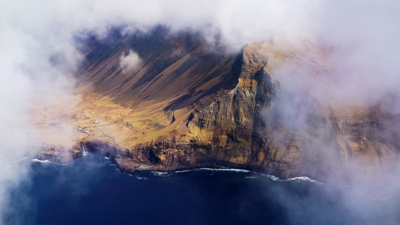 4K, Faroe Islands, 4K, Clouds