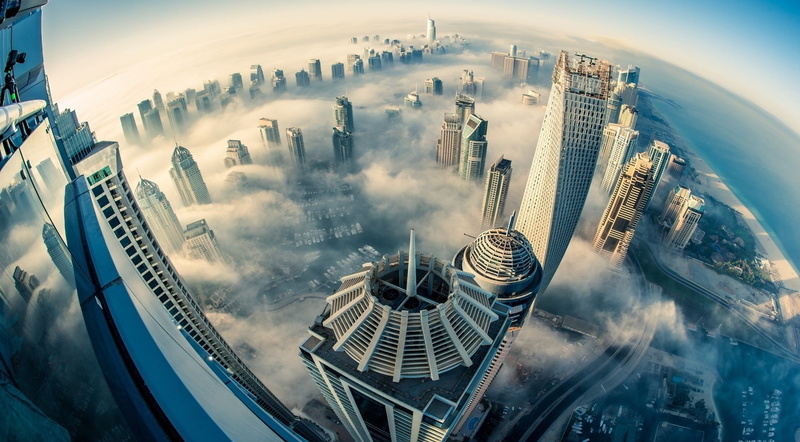 high quality, 2K, skyscraper, building, photo, office building exterior, office, no people, Skyscrapers, building exterior, ssxart, sky, landscape, ipodtouch