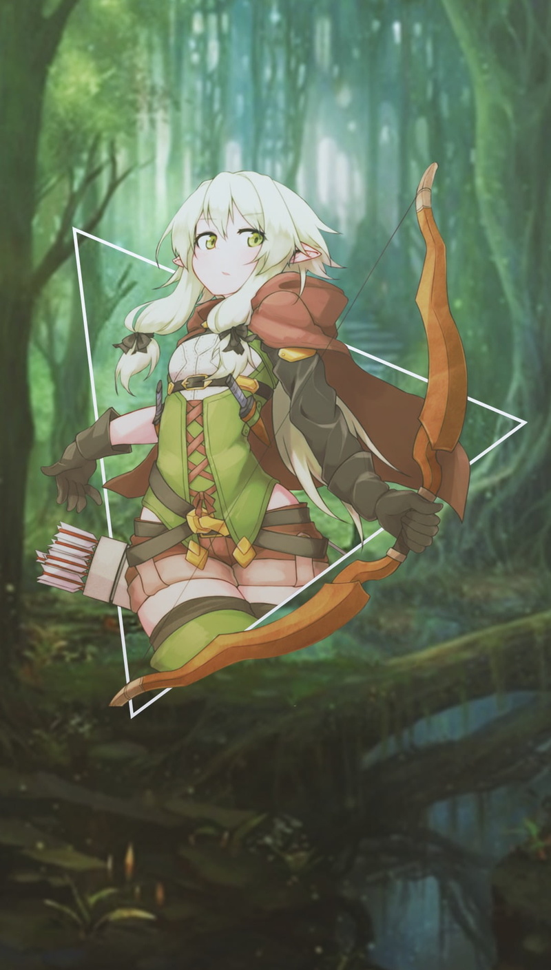 land, childhood, outdoors, emotion, plant, fantasy girl, bow, holding, females, archer, women, full length, nature, 720P, tree, real people, one person