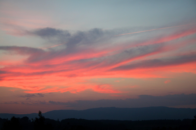 silhouette, mountain range, grey, bucheggberg, landscape, dramatic sky, Sunset, dusk, clouds, cloud - Sky, outdoors, scenics - nature, tranquility, evening sky