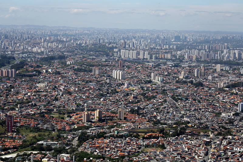 building exterior, sao, architecture, urban, nature, skyscraper, overview, 5K, crowd, paulo, city, day, urban Scene, outdoors, building, aerial View, cityscape