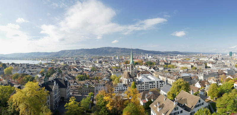 overview, day, travel destinations, building, high angle view, panorama, city, cloud - sky, plant, business, from above, flair, the cantons capital, wide