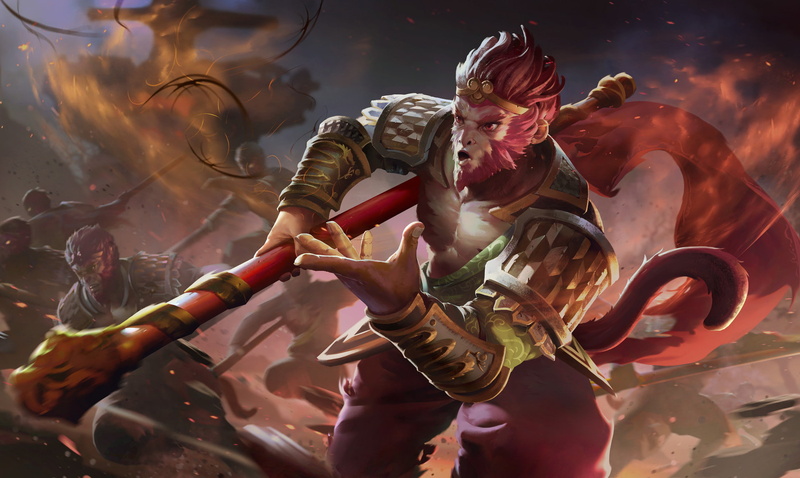 Monkey King (DotA 2), Dota, 1080P, DotA 2