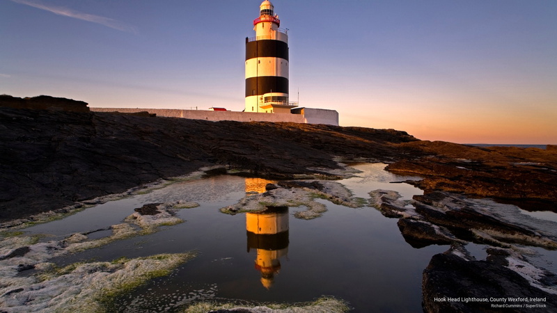 ireland, head, hook, lighthouse, county, wexford, 2K, Architecture