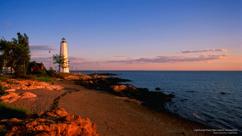 haven, Architecture, connecticut, 2K, lighthouse, new, point