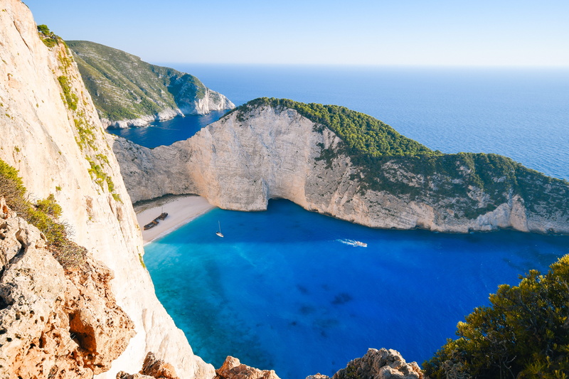 mountain, horizon over water, formation, seaside, nature, travel, turquoise colored, destination, environment, outdoors, land, best, non-urban scene, greece