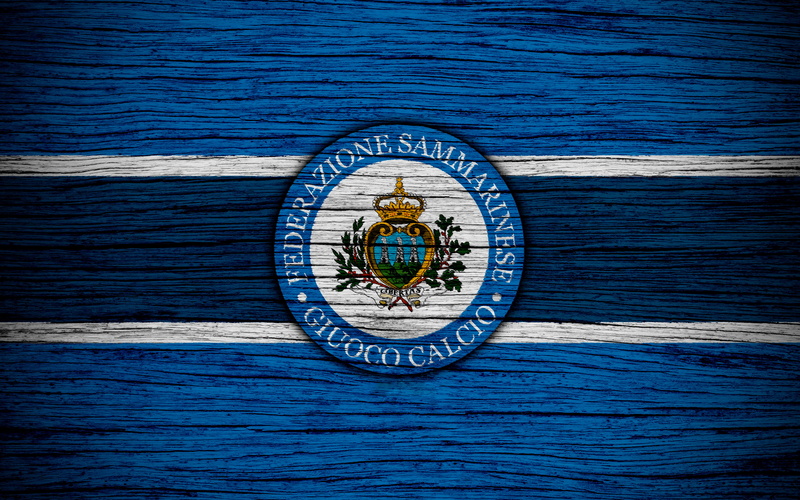 Soccer, Emblem, San Marino, San Marino National Football Team, 4K, Logo