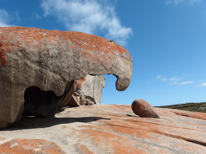 non-urban scene, travel destinations, erosion, eroded, australia, solid, wind, rock formation, remarkable rocks, rock - object, no people, kangaroo island