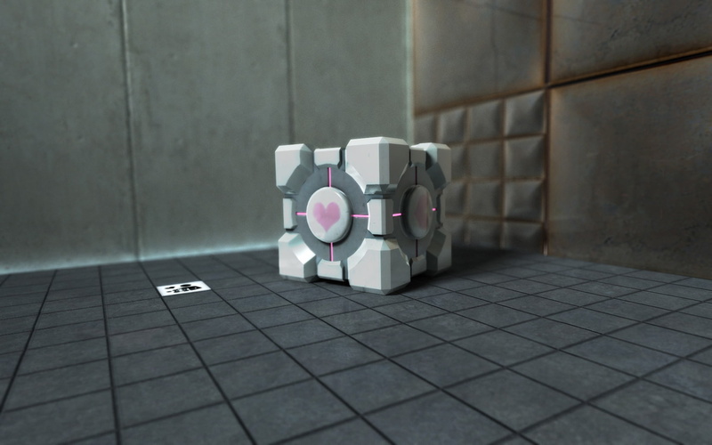 720P, portal, video games, cube, hd, companion