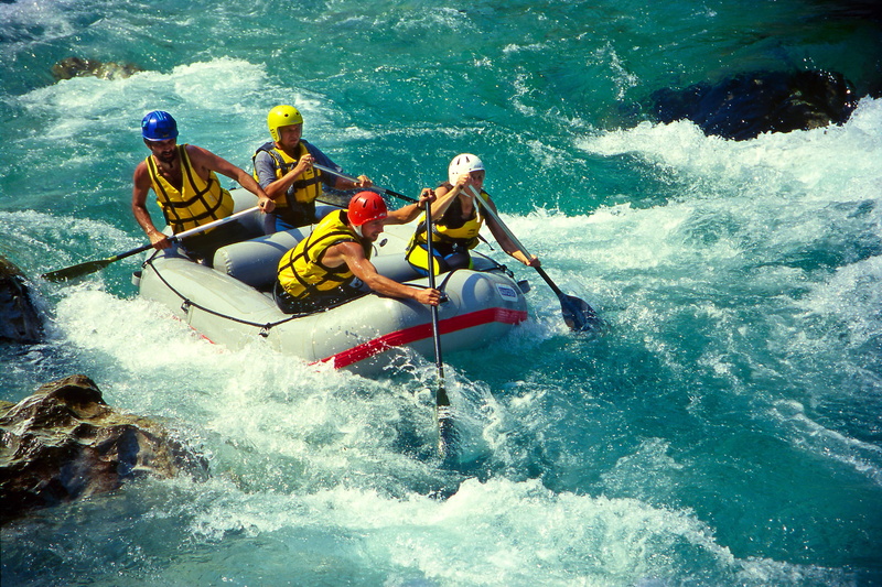 mountain, rafting, paddle, extreme sports, extreme, skiing, river, for boat, helmet, sports, 2K, vest