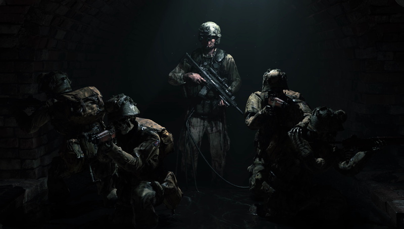 human representation, people, sports equipment, gun, night, helmet, aggression, mads mikkelsen, tunnel, soldiers, 4K, death stranding, army helmet, fighting