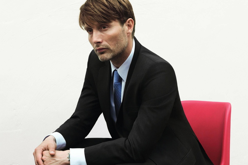 formalwear, tie, men, copy space, expertise, people, serious, adult, studio Shot, mikkelsen, caucasian Ethnicity, mads mikkelsen, actor, fashion, beard
