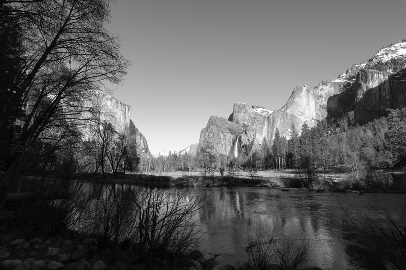 mountain, no people, waterfront, march, sky, land, mountain range, united states, conifer, northside dr, clear sky, lake, yosemite valley, tranquil scene