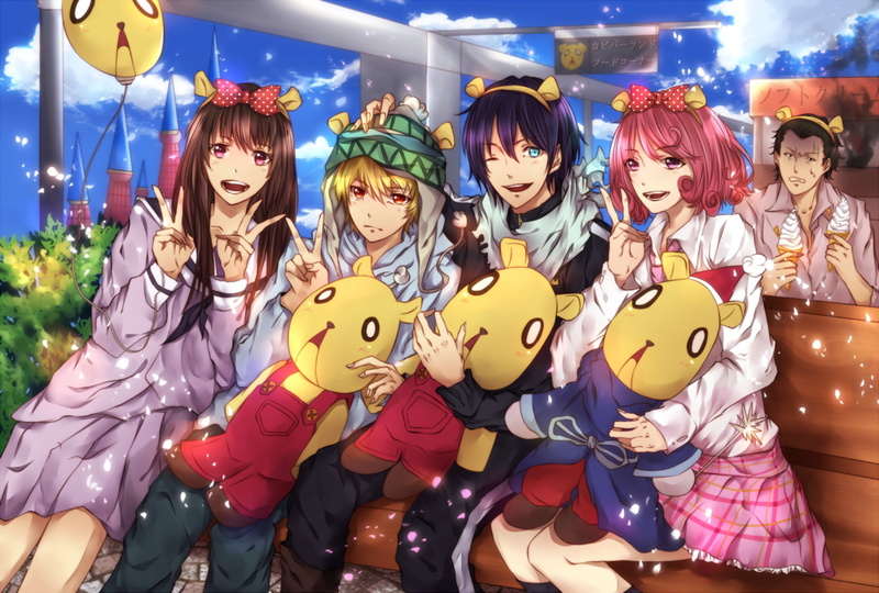 Noragami, Kofuku Ebisu, 1080P, Anime, Hiyori Iki, Daikoku (Noragami), Yukine (Noragami), Yato (Noragami)