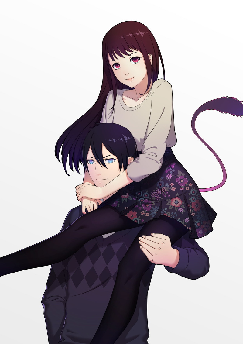 Iki Hiyori, Yato (Noragami), 720P, Noragami, Anime Girls