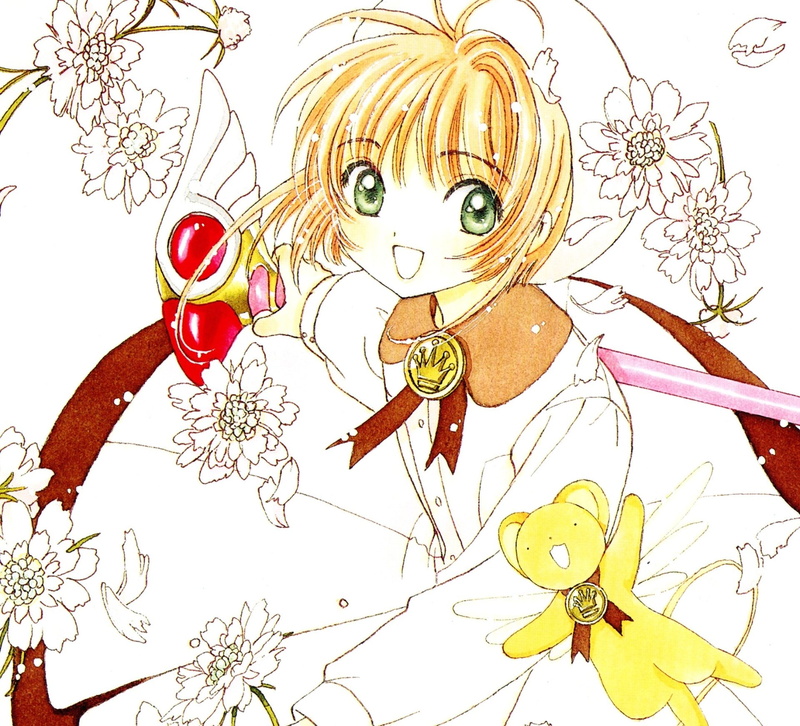 Sakura Kinomoto, Keroberos (Card Captor Sakura), Cardcaptor Sakura, 1080P, Anime