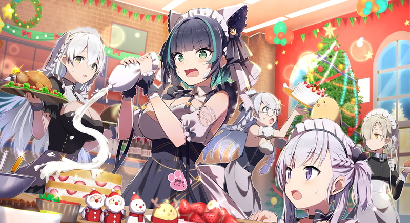 Belfast (Azur Lane), Edinburgh (Azur Lane), Sheffield (Azur Lane), Hermione (Azur Lane), 720P, manjuu, Azur Lane, Cheshire (Azur Lane), Bel-chan (Azur