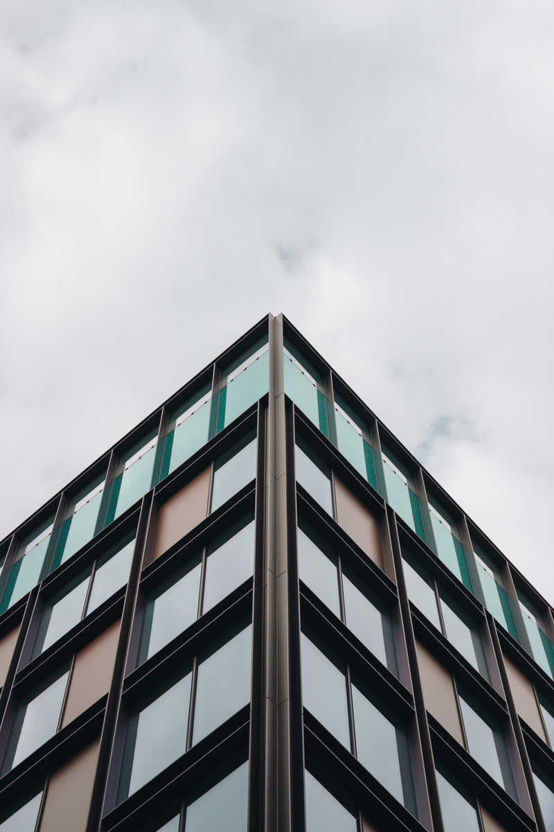 sheffield, building exterior, facade, no people, nature, office, finance, united kingdom, cloud - sky, office building exterior, window, low angle view