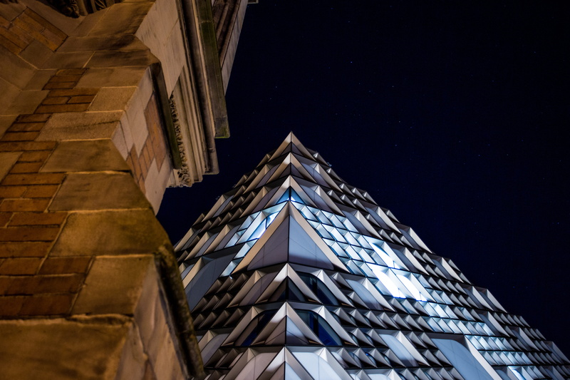 canonl, cannon, window, nature, belief, tall - high, built structure, architecture, united kingdom, office building exterior, the diamond, outdoors, sheffield