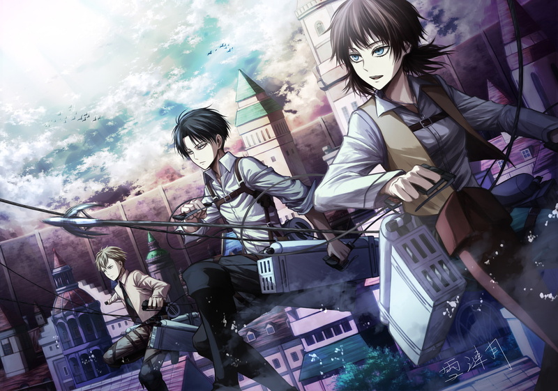 Anime, 1080P, Attack On Titan, Furlan Church, Levi Ackerman, Isabel Magnolia