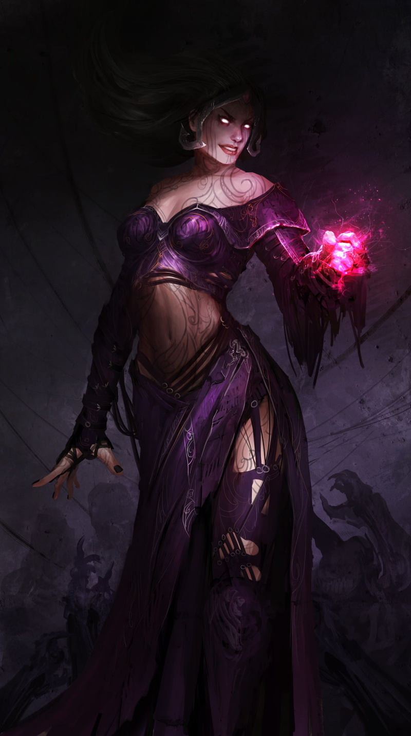 Gamer, Magic: The Gathering, 720P, Liliana Vess