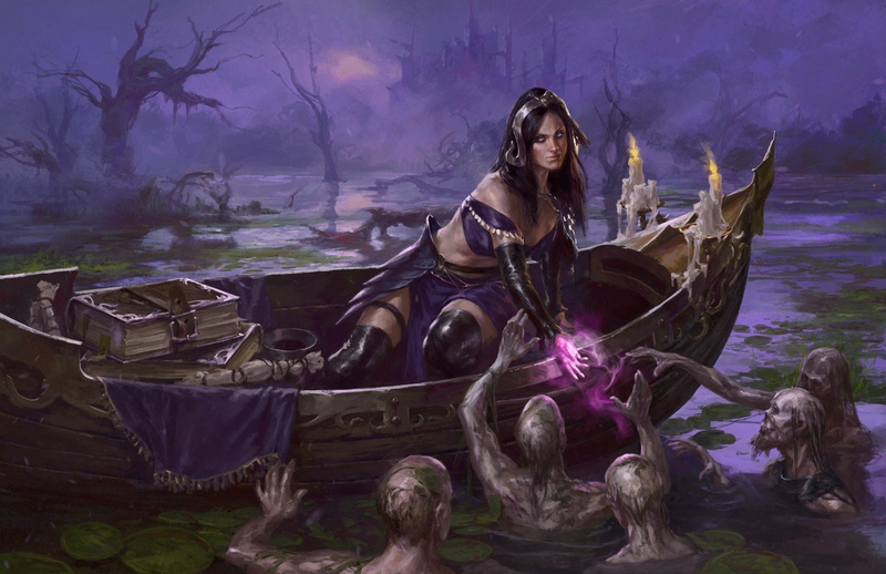 fantasy Art, Magic, 1080P, Liliana Vess, magic the gathering