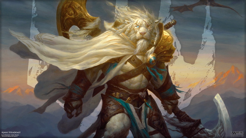 Game, Magic: The Gathering, White, Ajani Goldmane, 1080P