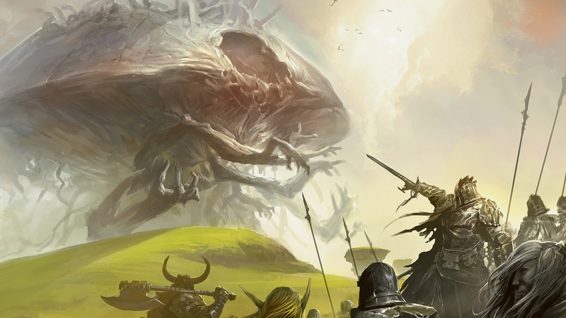 1080P, fantasy art, creature, warrior, Magic: The Gathering