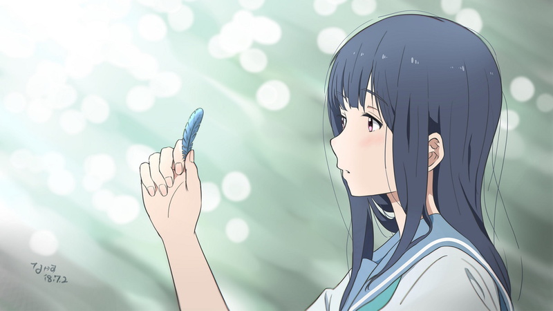 1080P, Anime, Mizore Yoroizuka (Sound! Euphonium), Sound! Euphonium