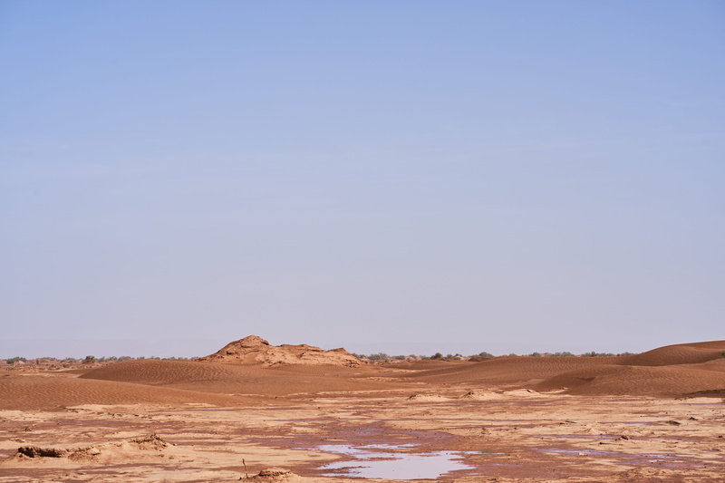 sand, tranquil scene, panoramic, climate, no people, blue, mesa, dessert, land, arid climate, semi-arid, plateau, day, tranquility, clear sky, sahara, dune