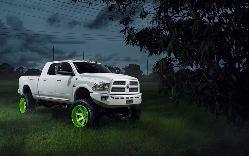 land vehicle, growth, crew, outdoors, truck, cab, mode of transportation, travel, dodge ram, plant, sky, grass, nature, field, white, stationary, transportation