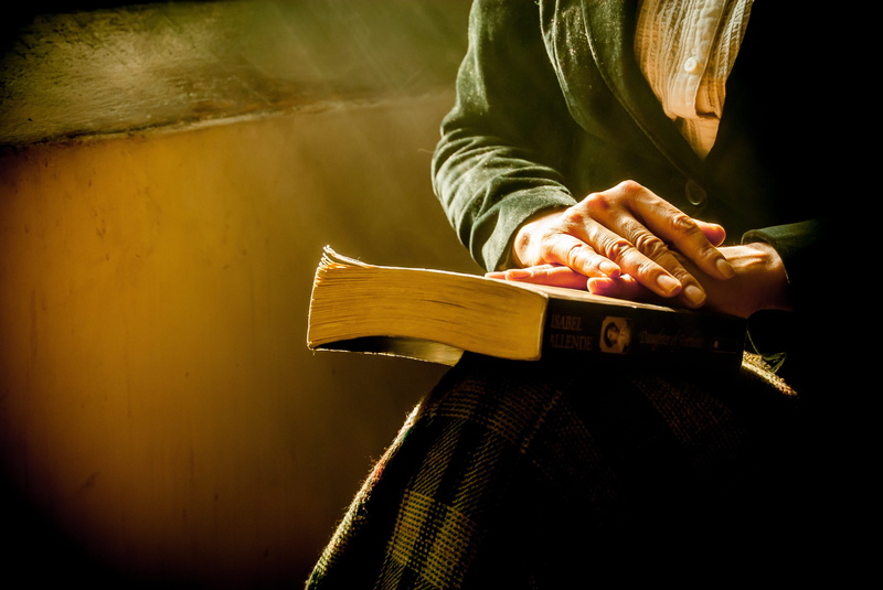 string instrument, people, human body part, peace, playing, hand, midsection, literature, skill, one person, reading, covered, holding, bella, women, black