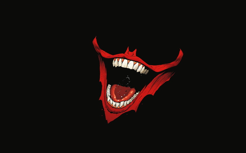 minimalistic, The Joker, hd, mouth, Batman, joker, art, 1080P, entertainment, movies