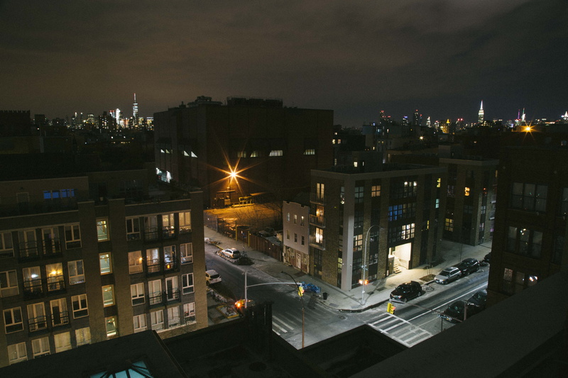 brooklyn, urban, residential district, outdoors, architecture, cityscape, grand street, long exposure, motor vehicle, new york, city, illuminated, car