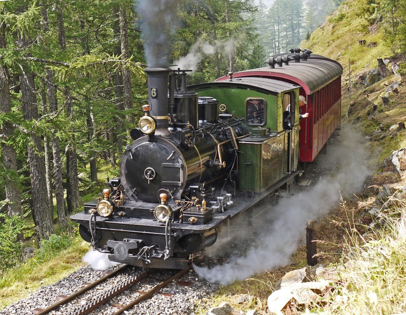 steam, red, oberwald, railroad track, meter track, black, motion, narrow gauge, 2K, operation of the museum, smoke, tree, track, day, locomotive, steam train